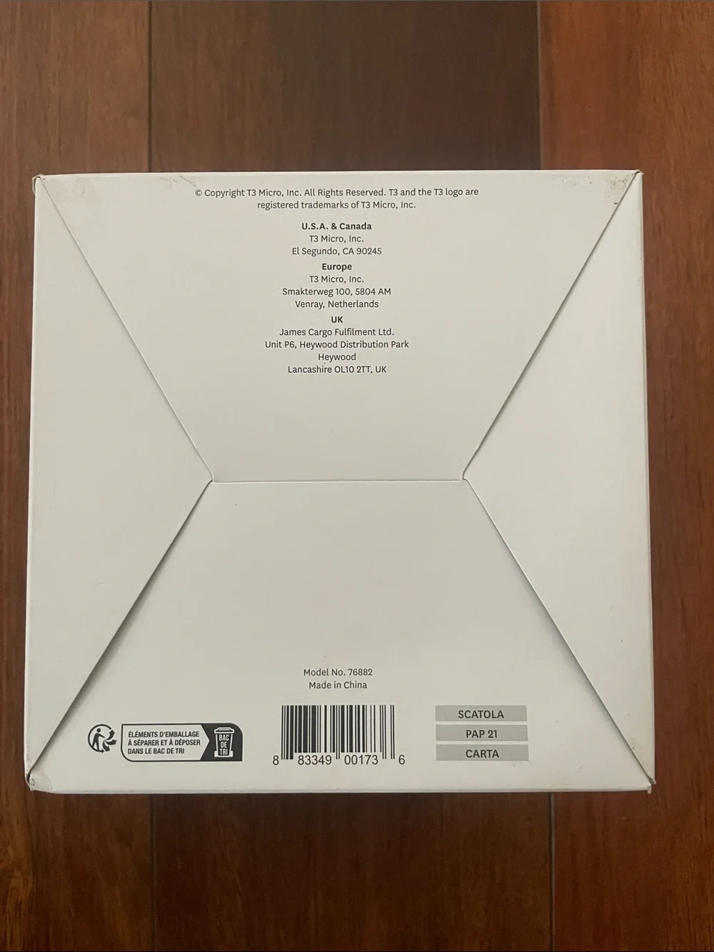 T3 SoftTouch 3 Diffuser NIB for dryers: AireLuxe, Featherweight Stylemax & 3i
